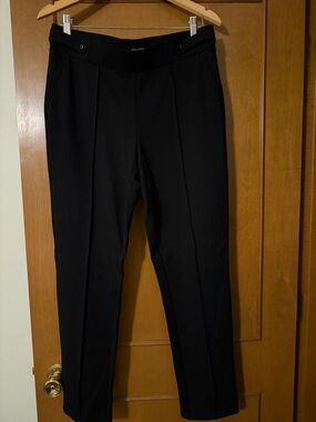 Black Women's Tailored Ponte Trousers